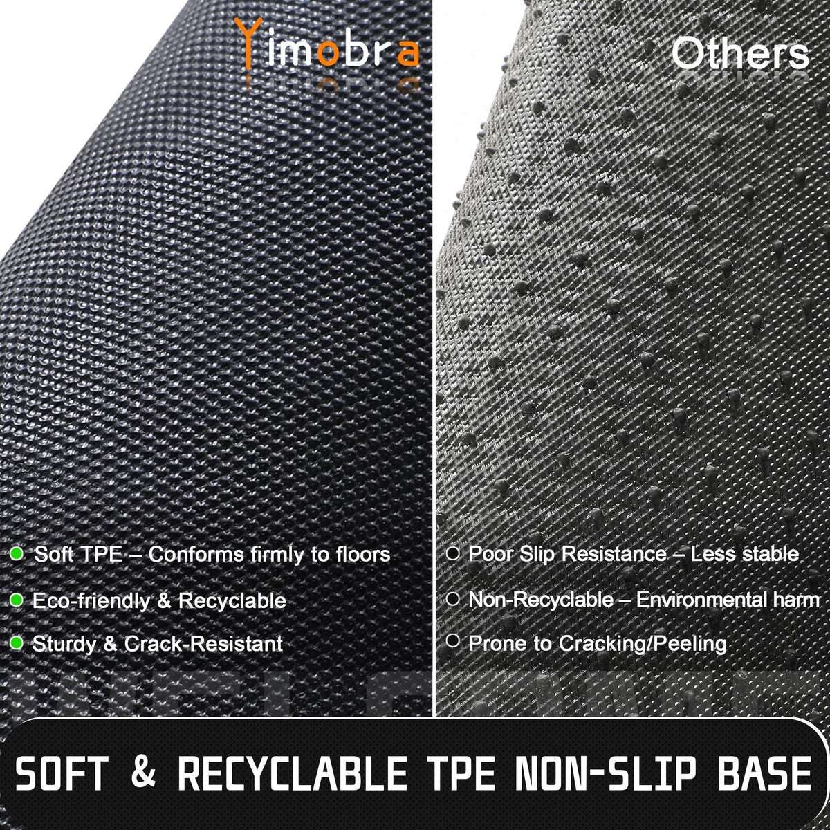 Yimobra mat versatile for home, garage, or porch entrance