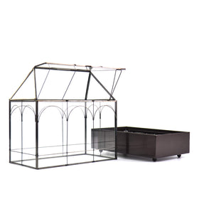 YIMORENCE V swing lid terrarium for adjustable airflow