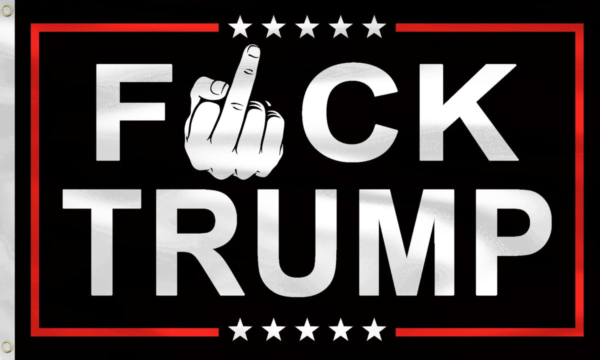 YINENA anti-trump flag 3x5 outdoor banner for yard decor and visibility
