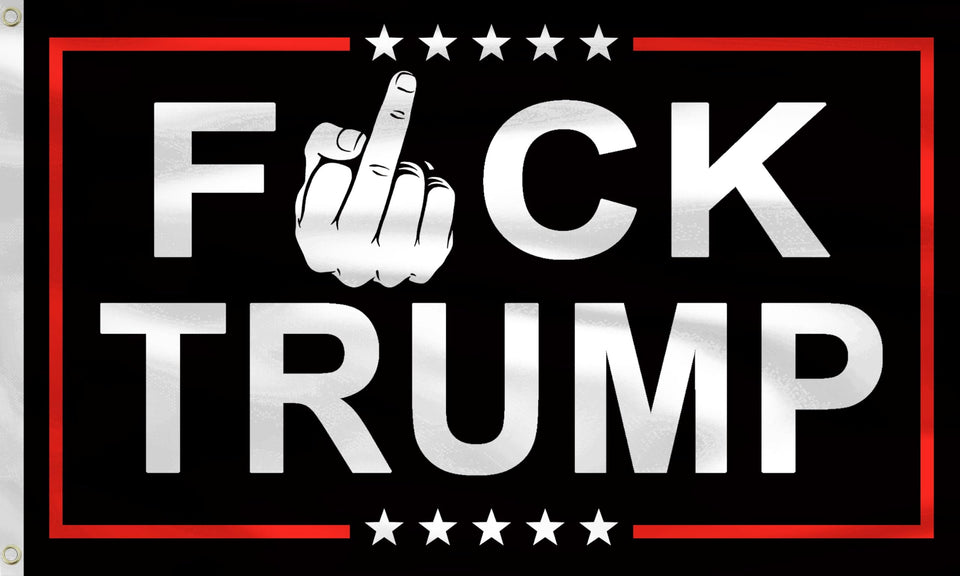 YINENA anti-trump flag 3x5 outdoor banner for yard decor and visibility