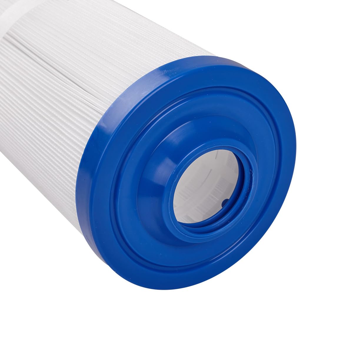 Ying-ti 4CH-949 spa filter cartridge with dense pleats improves filtration efficiency.
