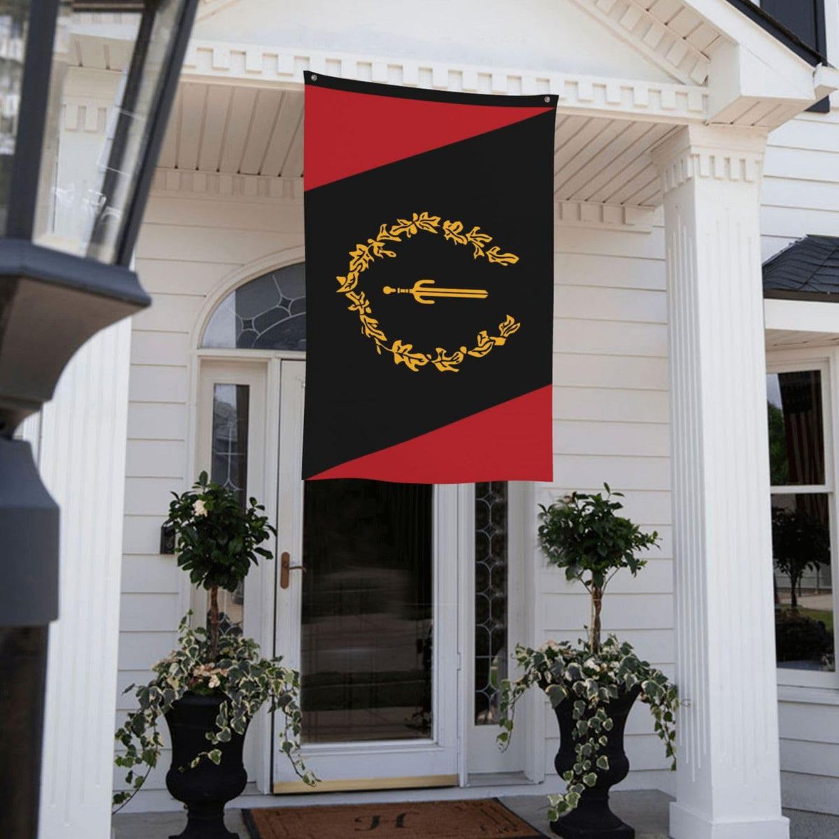 YINGFAN flag features vivid colors that resist fading for outdoor visibility