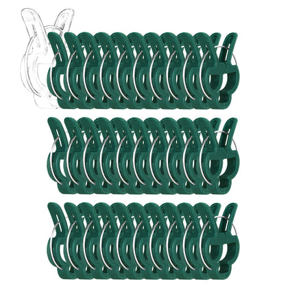 Yinghezu trumpet clip 1inch close-up demonstrates secure stem gripping for vines.