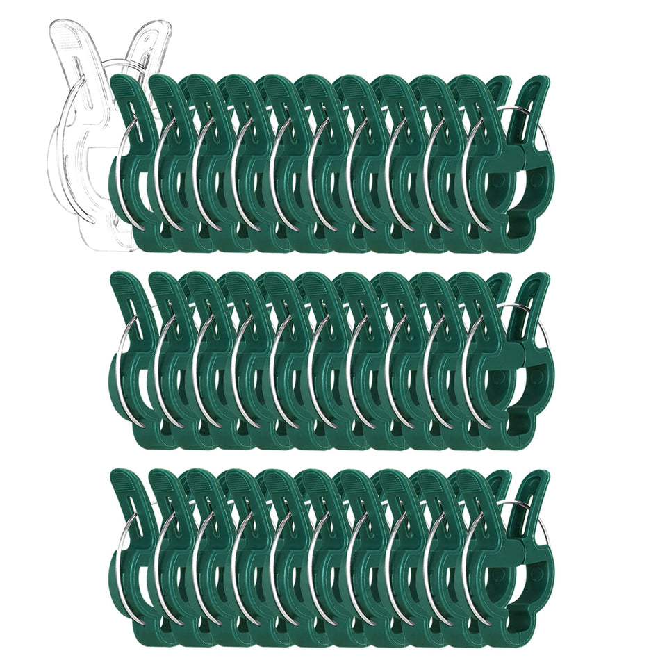 Yinghezu trumpet clip 1inch close-up demonstrates secure stem gripping for vines.