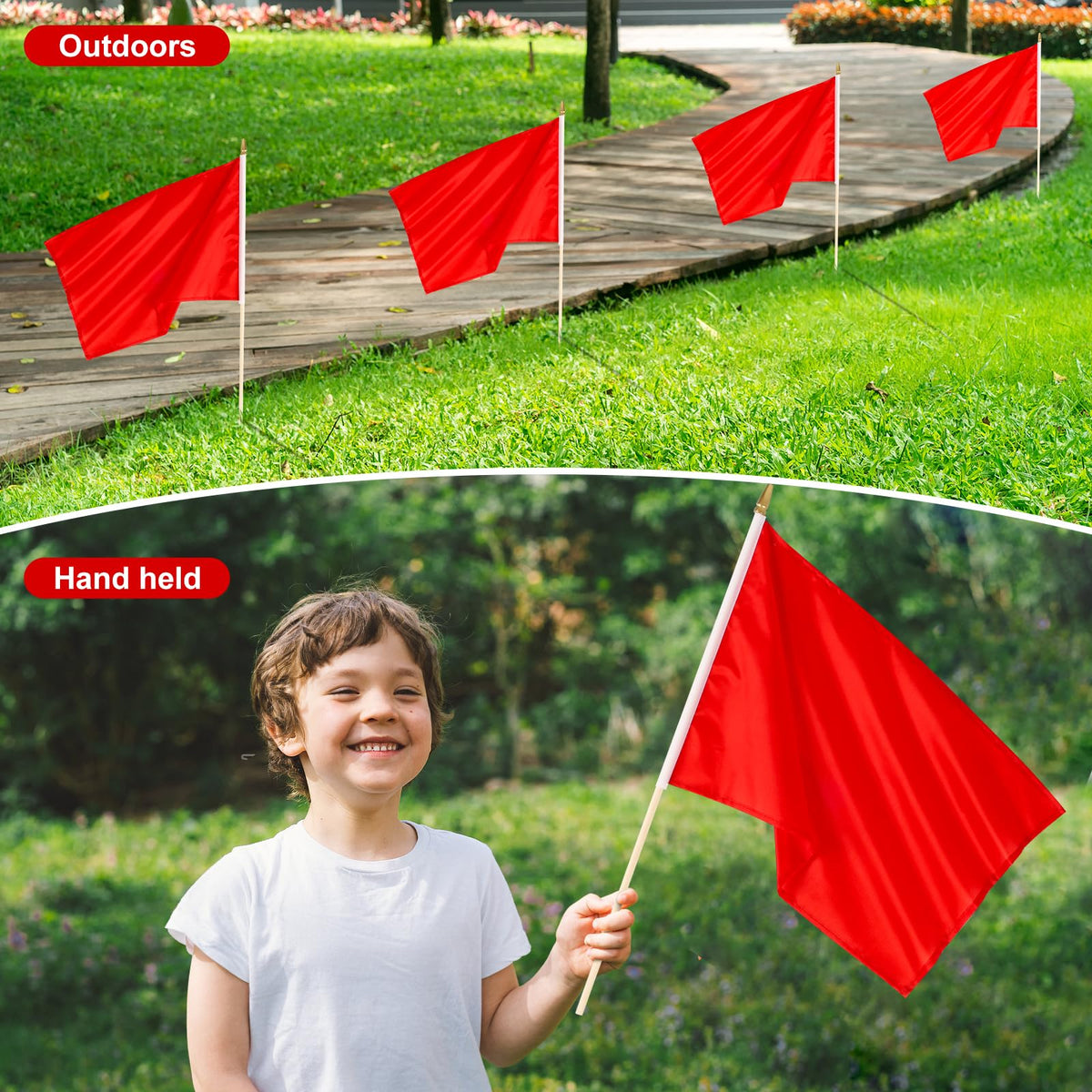 Yingnner customizable blank flag ideal for graffiti and banners
