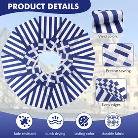 Yingnner mini flags banner provides generous coverage for large spaces