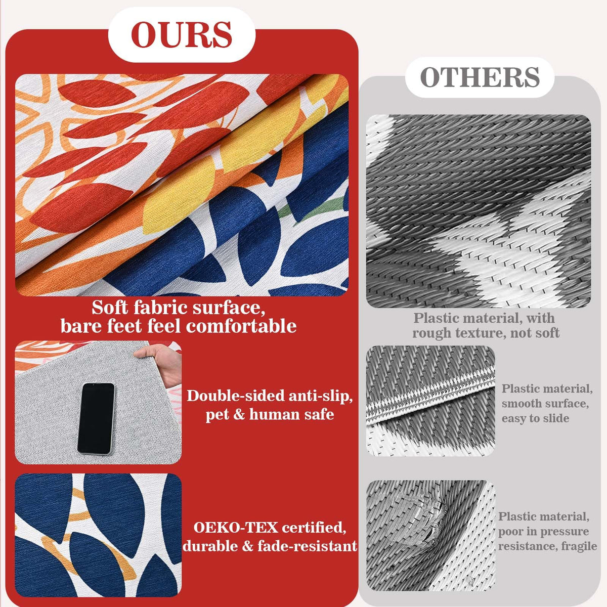 Yinhua dahlia low-pile texture supports comfortable footing