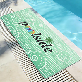Yinhua pool doormat featuring non-slip backing keeps mats in place on wet decks
