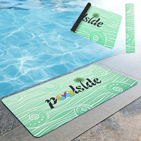 Yinhua pool doormat with waves pattern for stylish poolside entry and non-slip traction