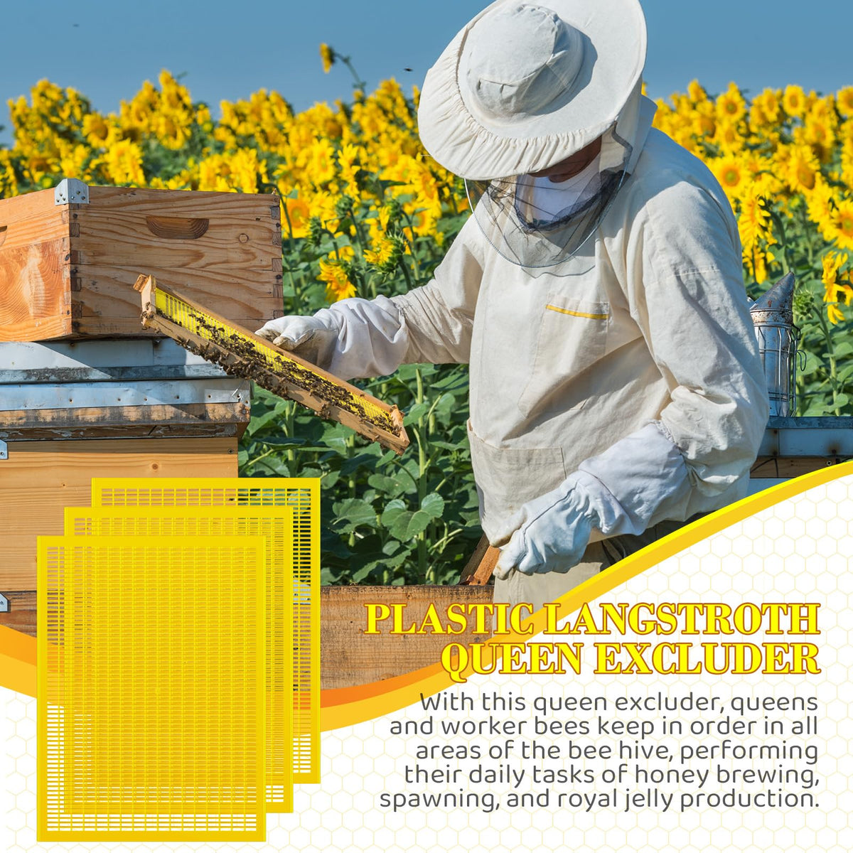 Yinkin beekeeping tool supports efficient honey harvesting