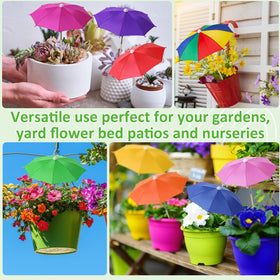 Yinkin plant umbrella bamboo skewer setup ensures quick, stable installation