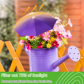 Yinkin plant umbrella rainproof polyester canopy withstands sun and rain