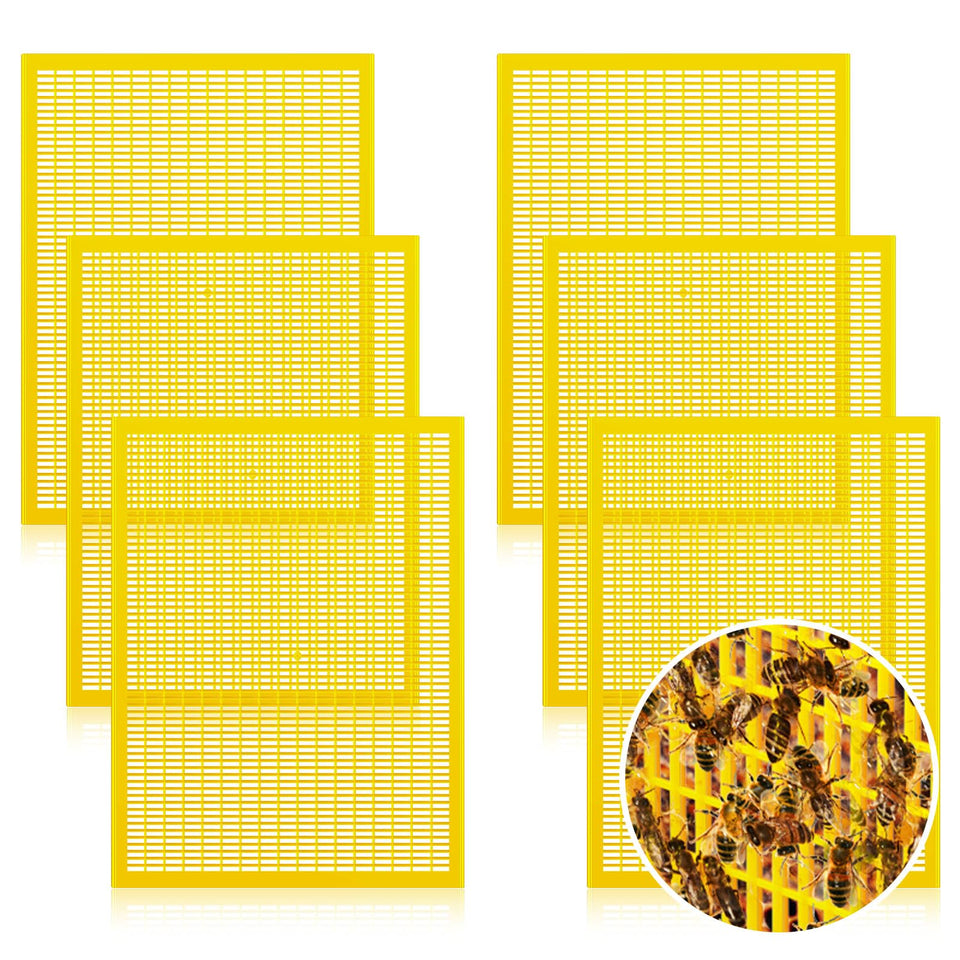 Yinkin queen excluder for 8-frame hive, durable plastic supports reliable queen separation