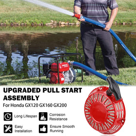 Yinlowa recoil starter 196cc clone enables smoother pulls and starts