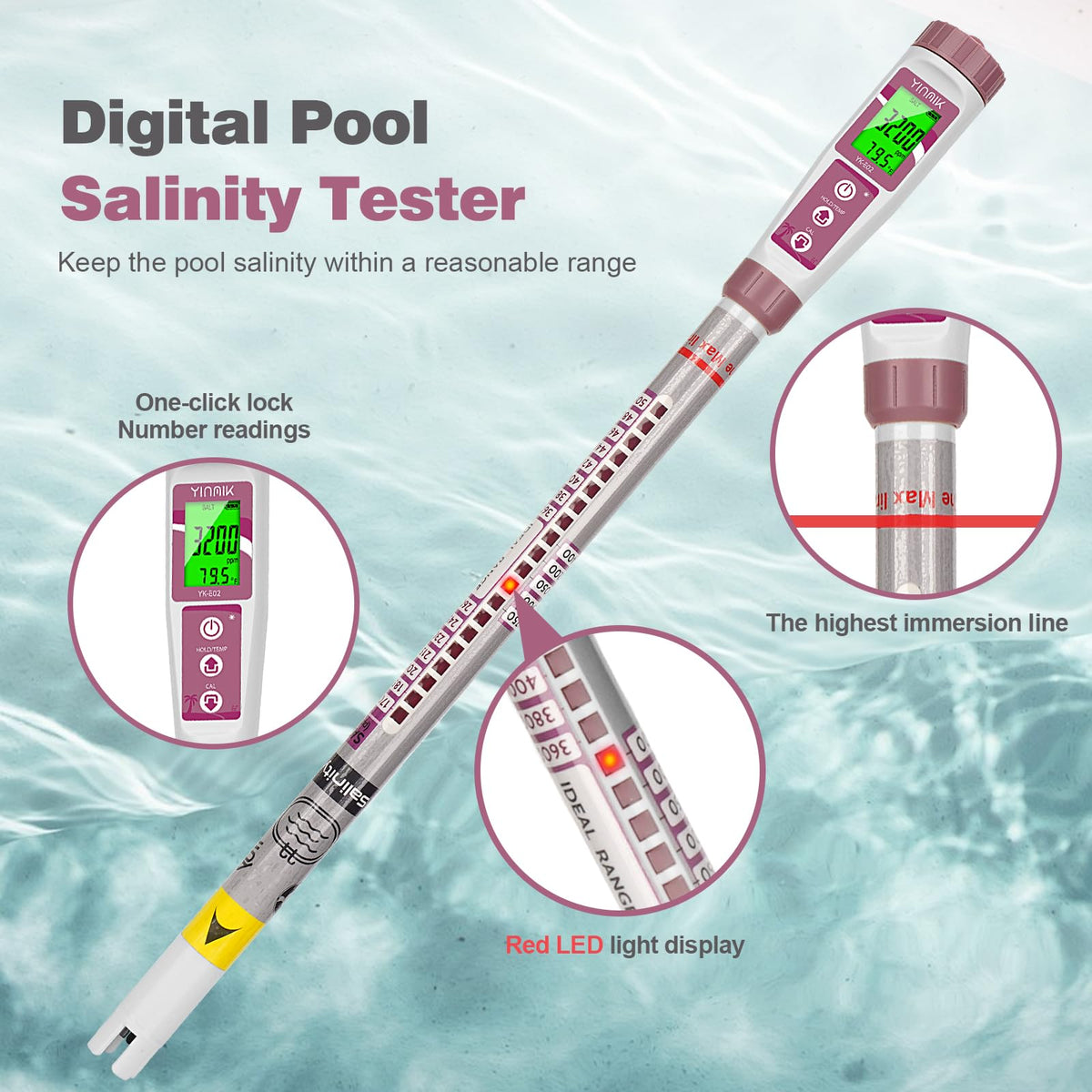 YINMIK calibration solution included for easy on-site calibration.