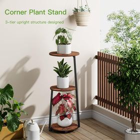 YINMIT adjustable feet keep the stand level on uneven floors
