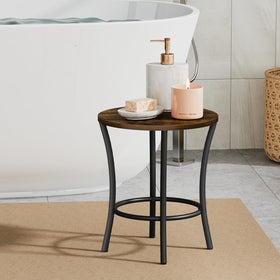 YINMIT corner plant stand in living room showcasing plants and decor accents