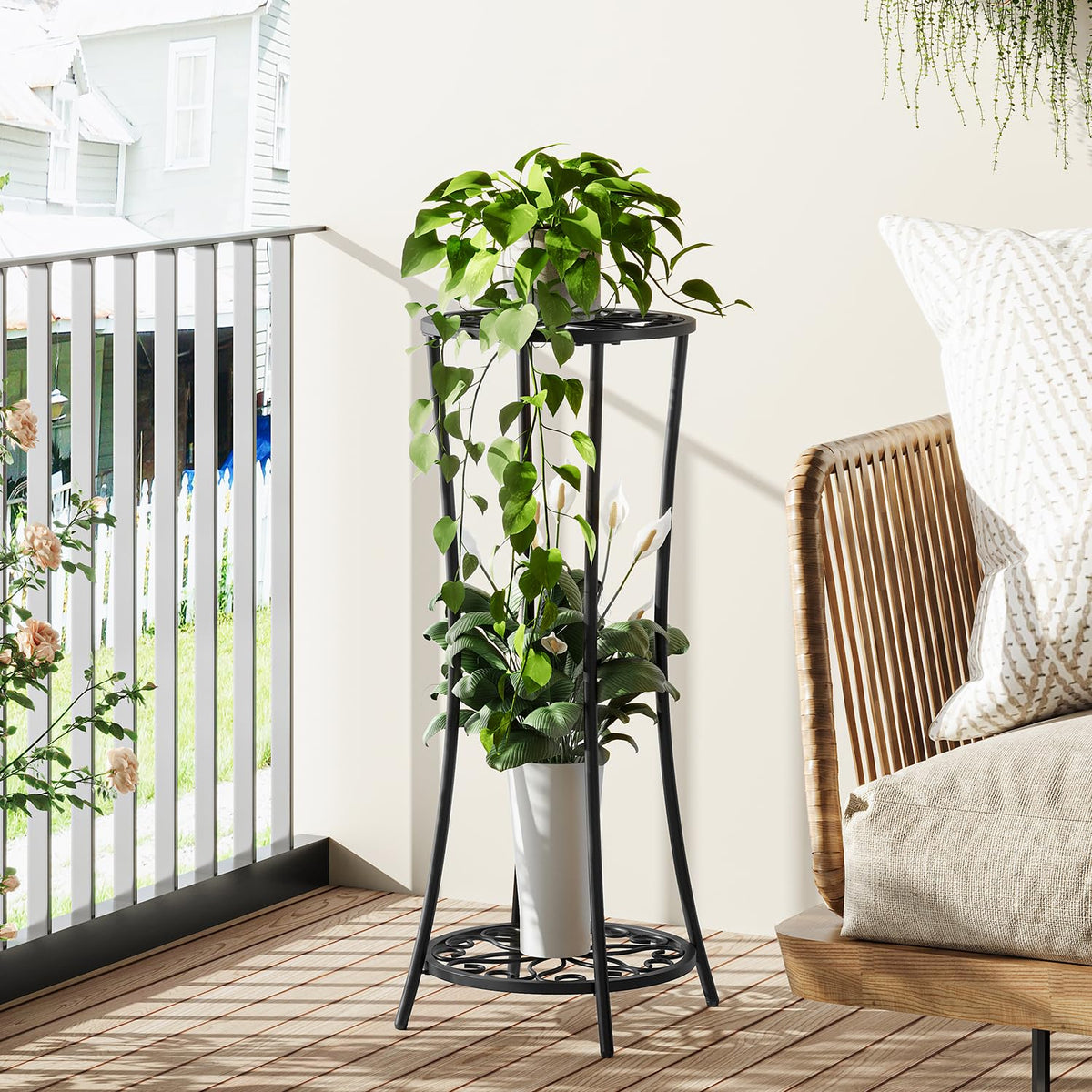 YINMIT flower pot stand vertical display for compact rooms.