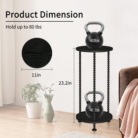 YINMIT metal spindle legs provide vintage charm and stability