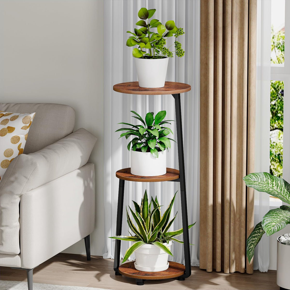 YINMIT open-space design promotes airflow and sunlight for plants