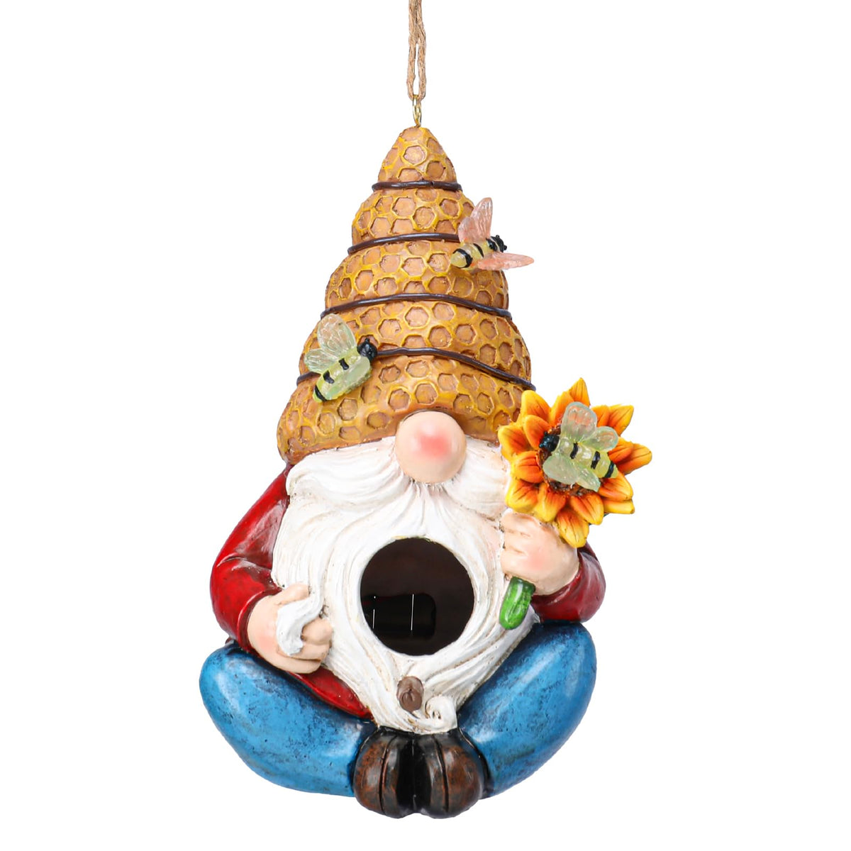 Yinns Bird House as a charming gift for bird lovers and garden decor.
