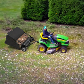 YINTATECH adjustable brush height demonstrating terrain adaptation.