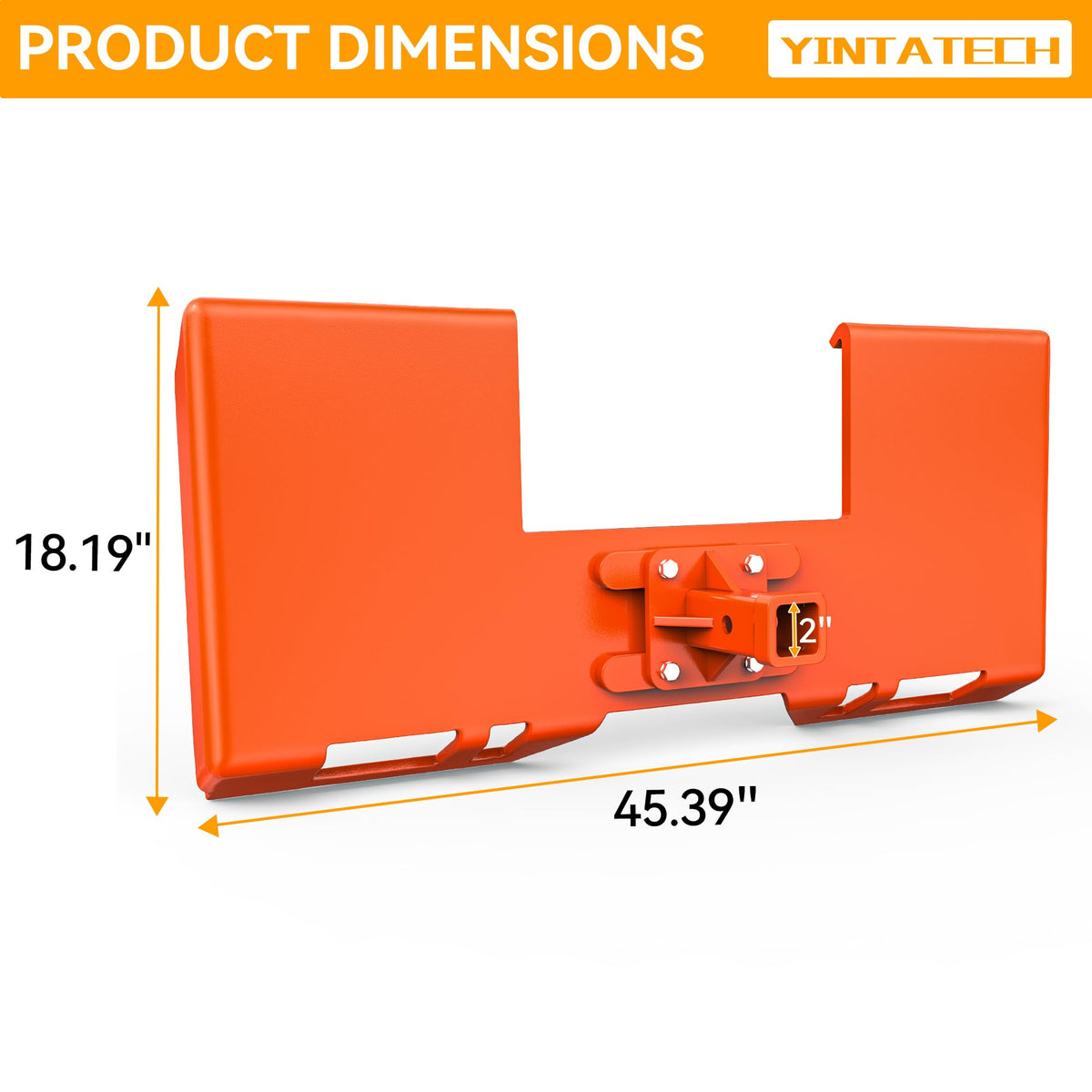 YINTATECH rugged mount plate withstands heavy use in tough seasons