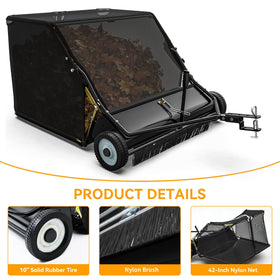 YINTATECH hopper bag stores collected debris for quick disposal