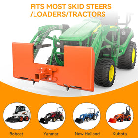 YINTATECH versatile plate for buckets, plows, trailers, and forks