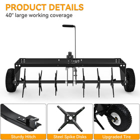 YINTATECH up to 2in deep aeration helps water and nutrients reach roots.
