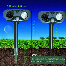 YIOBUDE Garden and farm use scenario protecting yards from animals at night