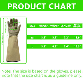 Yionaiyi rose glove protective fingertips support safe handling of sharp stems