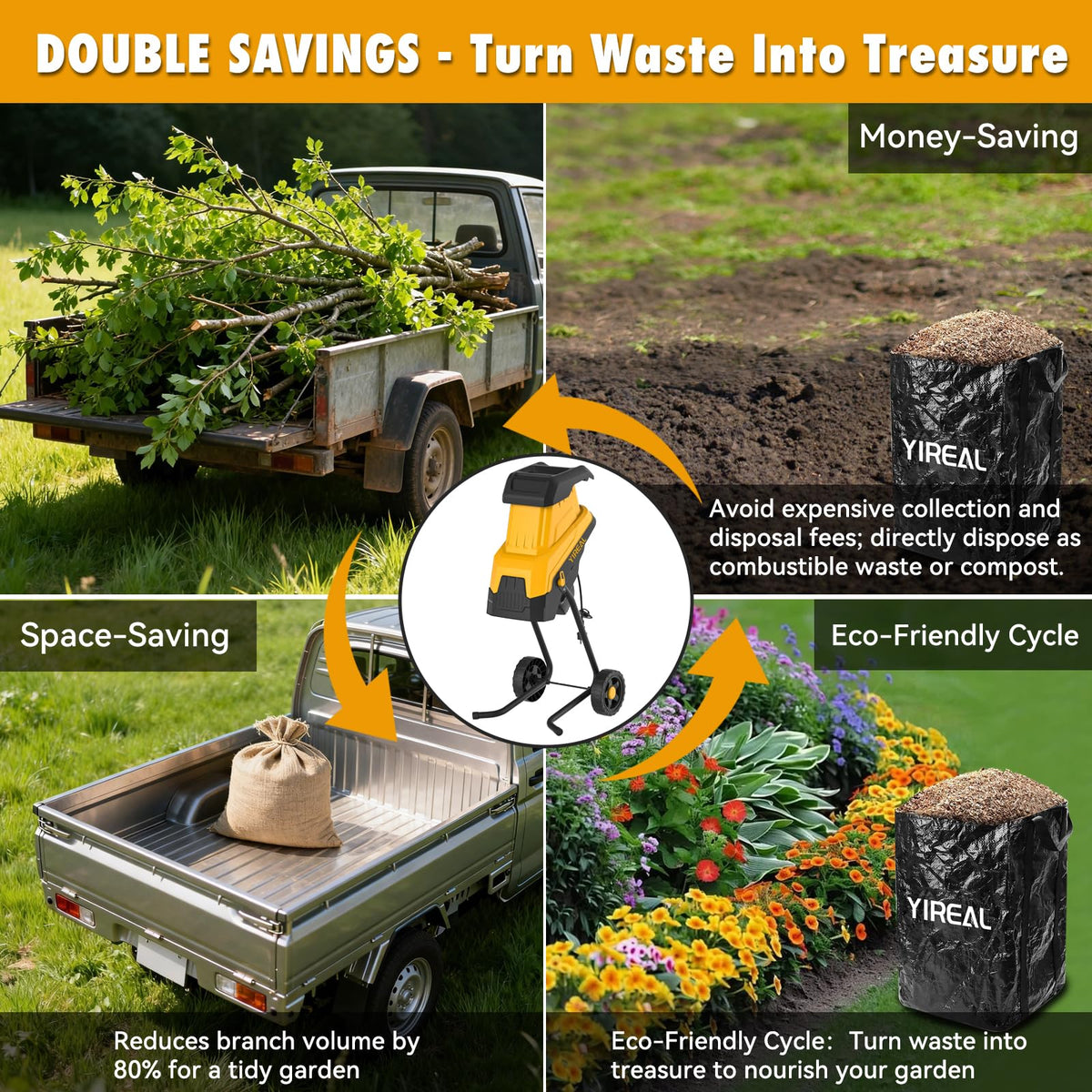 Yireal IPX4 housing resists splashes during outdoor use
