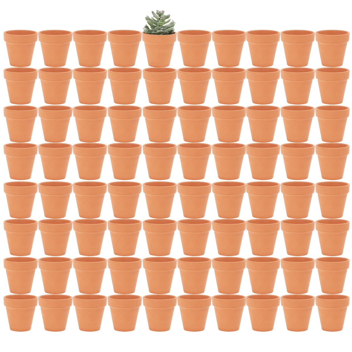 Yishang mini terracotta pot with drainage holes for healthy succulent watering