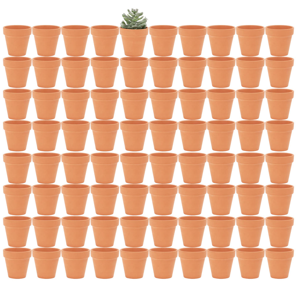 Yishang mini terracotta pot with drainage holes for healthy succulent watering