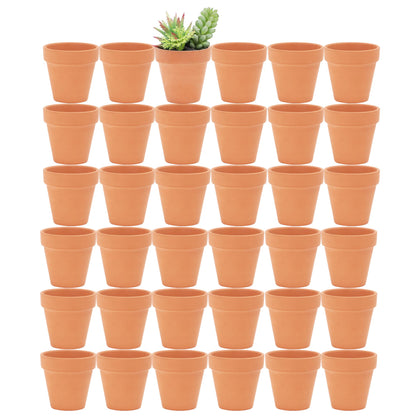 Yishang terracotta pot with drainage holes for seedlings and succulents.