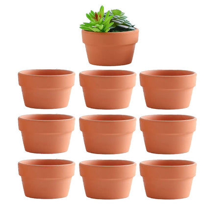Yishang terracotta pot with drainage hole for healthy root airflow and easy watering.