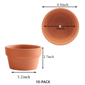 Yishang 4-4 inch succulent container ideal for cacti and small plants in compact spaces.