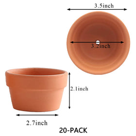 Yishang terracotta pot drain-hole closeup highlighting drainage for healthy roots.