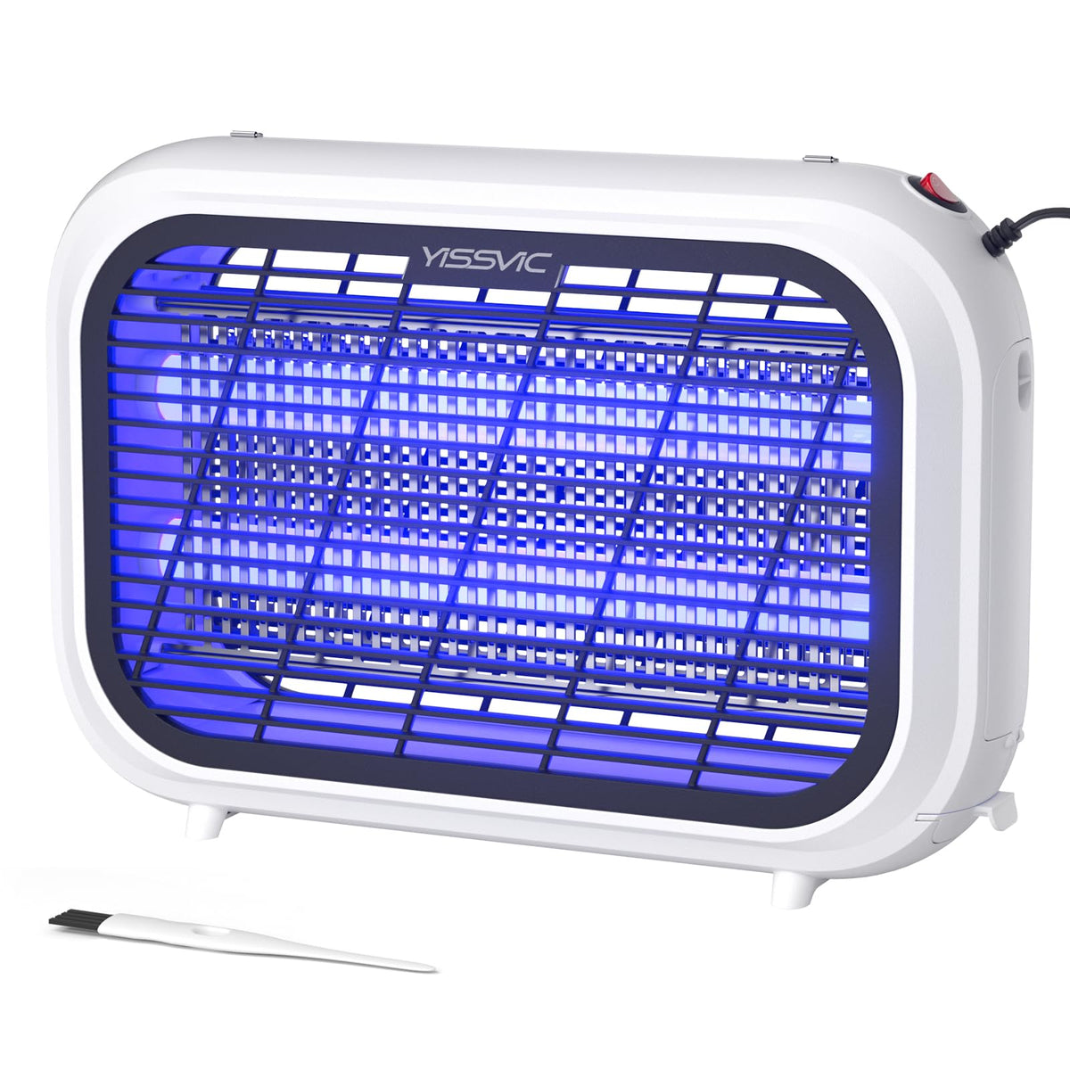 YISSVIC 20W indoor bug zapper front view deters night insects
