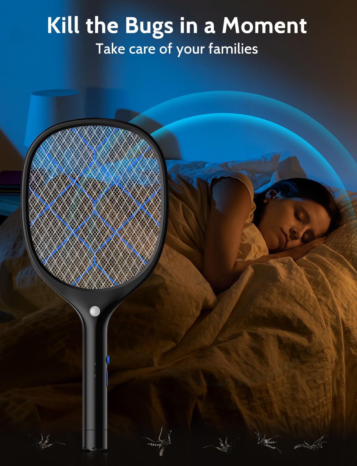 YISSVIC night-use zapper with built-in illumination