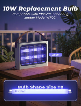 Long-life YISSVIC T8 10W bulb for kitchen, office, and home use.