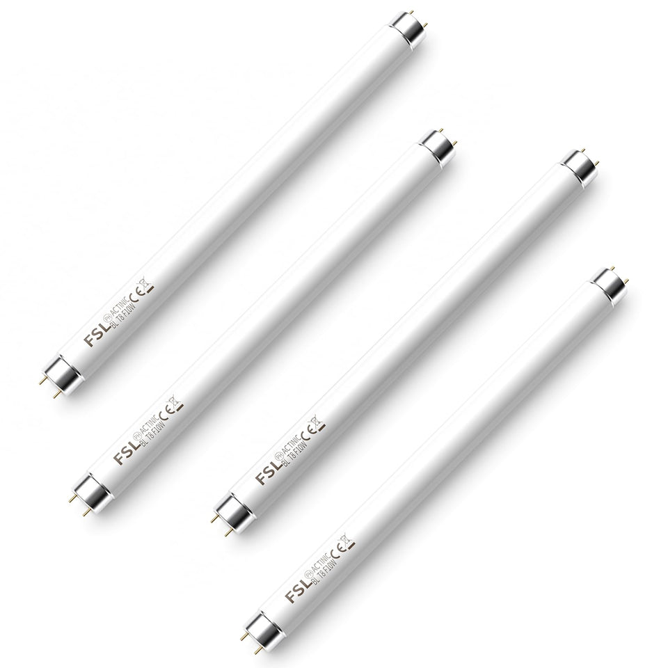 YISSVIC T8F10W BL 13-inch bulb in 2-pack for bug zappers, long life.
