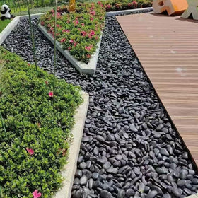 YISZM pebbles for landscaping with long-lasting luster