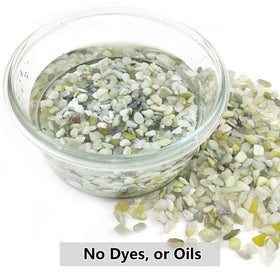 YISZM decorative pebbles add color and texture to planters and vases.