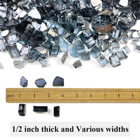 YISZM tempered glass rocks deliver durable heat resistance for pits