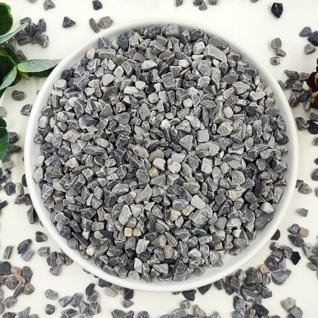 YISZM 5lb succulent gravel top dressing for planters and vases.