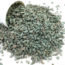 YISZM green zeolite rocks close-up for plant decor and texture