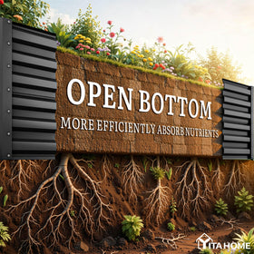 YITAHOME assembly guide view illustrates quick 15–30 minute setup