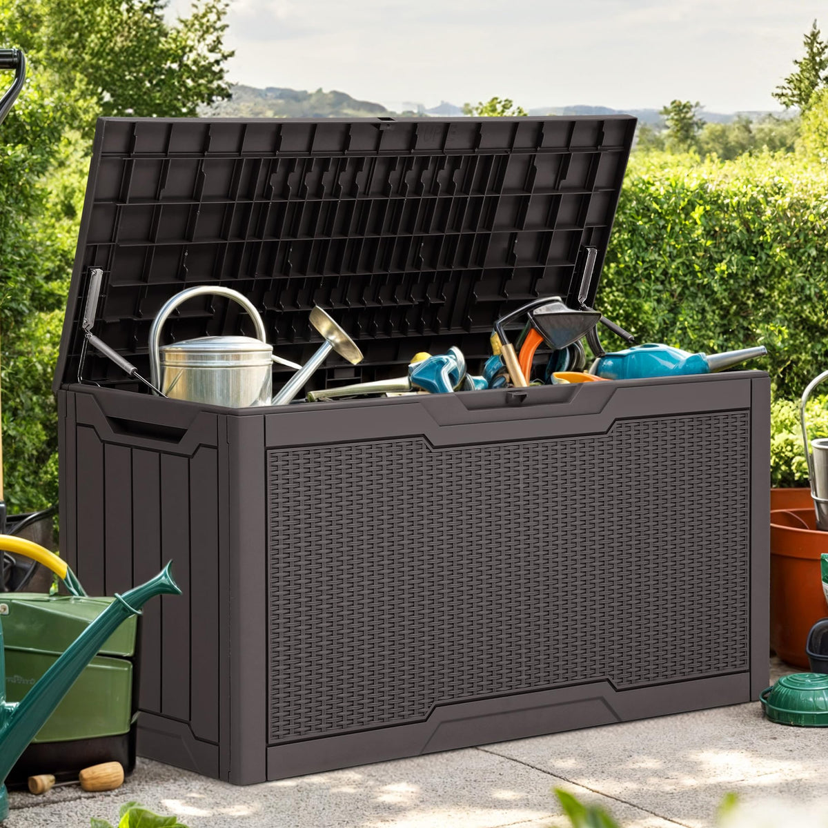 YITAHOME bench seating supports up to 485 pounds for versatile use.